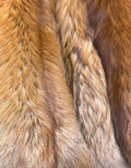 CORTINA - Volpe Full Skin - SU MISURA - Realizzato interamente a mano - certificato SAGA Furs
