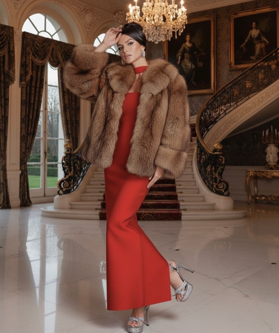 CORTINA - Volpe Coat from Pieces - SU MISURA - Realizzato a mano