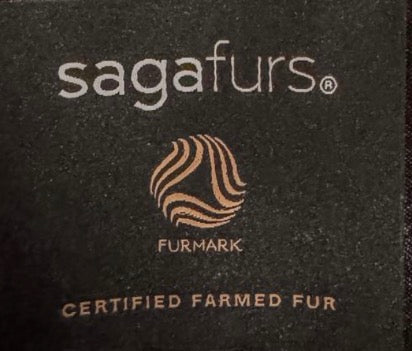 COURMAYEUR with HOODIE - Volpe Full Skin - SU MISURA - Realizzato a mano - Certificato SAGA Furs